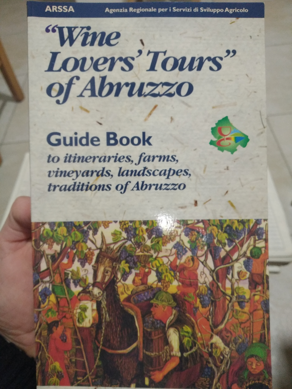 Copertina di "Wine lover's tours" of Abruzzo. Guide book to itineraries, farms, vineyards, landacapes, traditions of Abruzzo