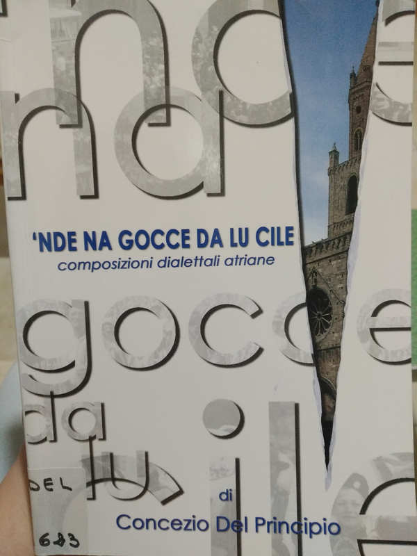 Copertina di 'Nde na gocce da lu cile. Composizioni dialettali atriane